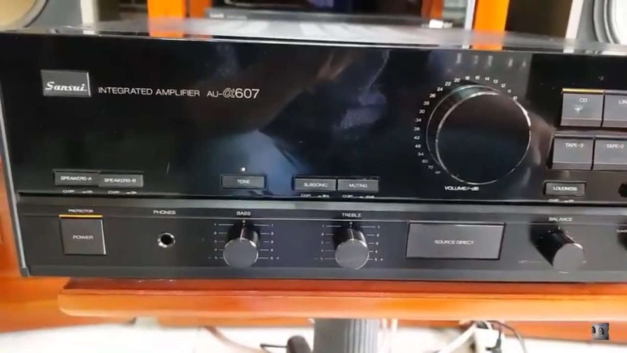 Ampli sansui au 607 giá tốt tháng 3, 2023, ampli sansui au alpha