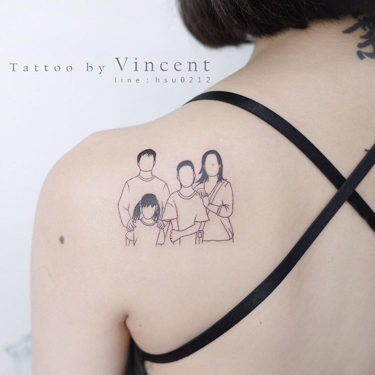 Hình xăm chữ Family  Top 85 mẫu vừa thực hiện tại Thép Tattoo  YouTube