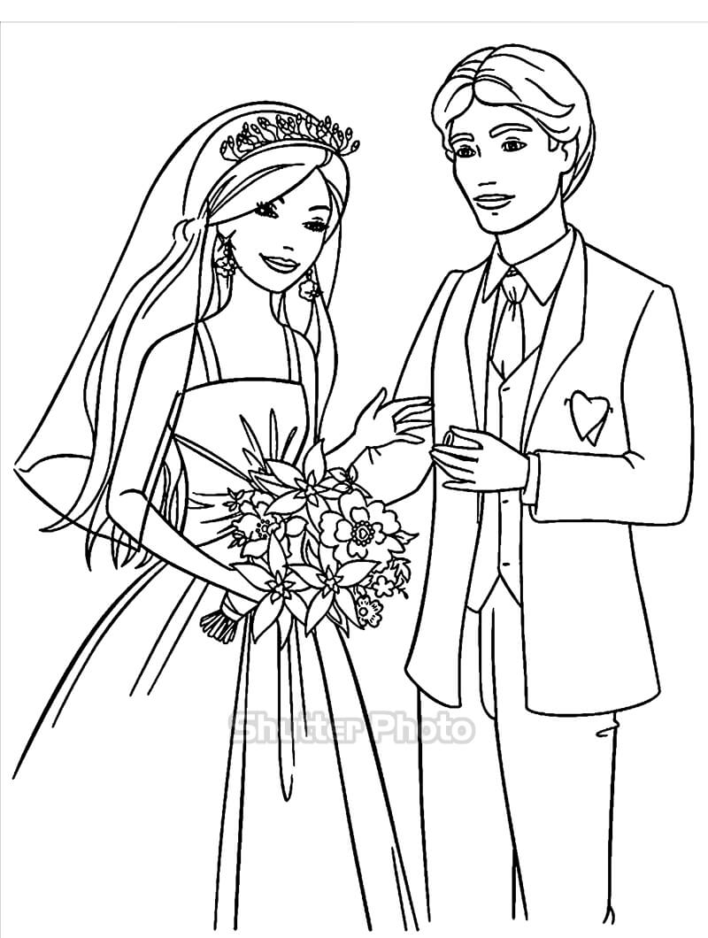 Vẽ cô dâu và chú rể l Vẽ đám cưới l How to draw Bride and Groom  ONG MẬT  MỸ THUẬT 41  YouTube